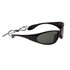 Polarized Sport Sunglasses with Neck Strap - Style # 5622 Gloss Black