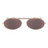 Clip On Sunglasses 2035 Gold Frame Color