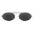 Clip On Sunglasses 2035 Dark Silver Frame