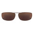 Polarized Clip Ons Wholesale 703 Bronze Frame