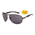 Wholesale Xsportz™ Sunglasses by the Dozen - Style # XS533 Gun Metal/Black