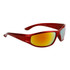 Men's Sports Style Bulk Sunglasses - Style #9065 Red with Gold Revo
