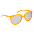 Mirrored Bulk Sunglasses - Style #9015  | Yellow Frame Color with Black Paint Splatter