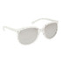 Mirrored Bulk Sunglasses - Style #9015 | White Frame Color with Black Paint Splatter