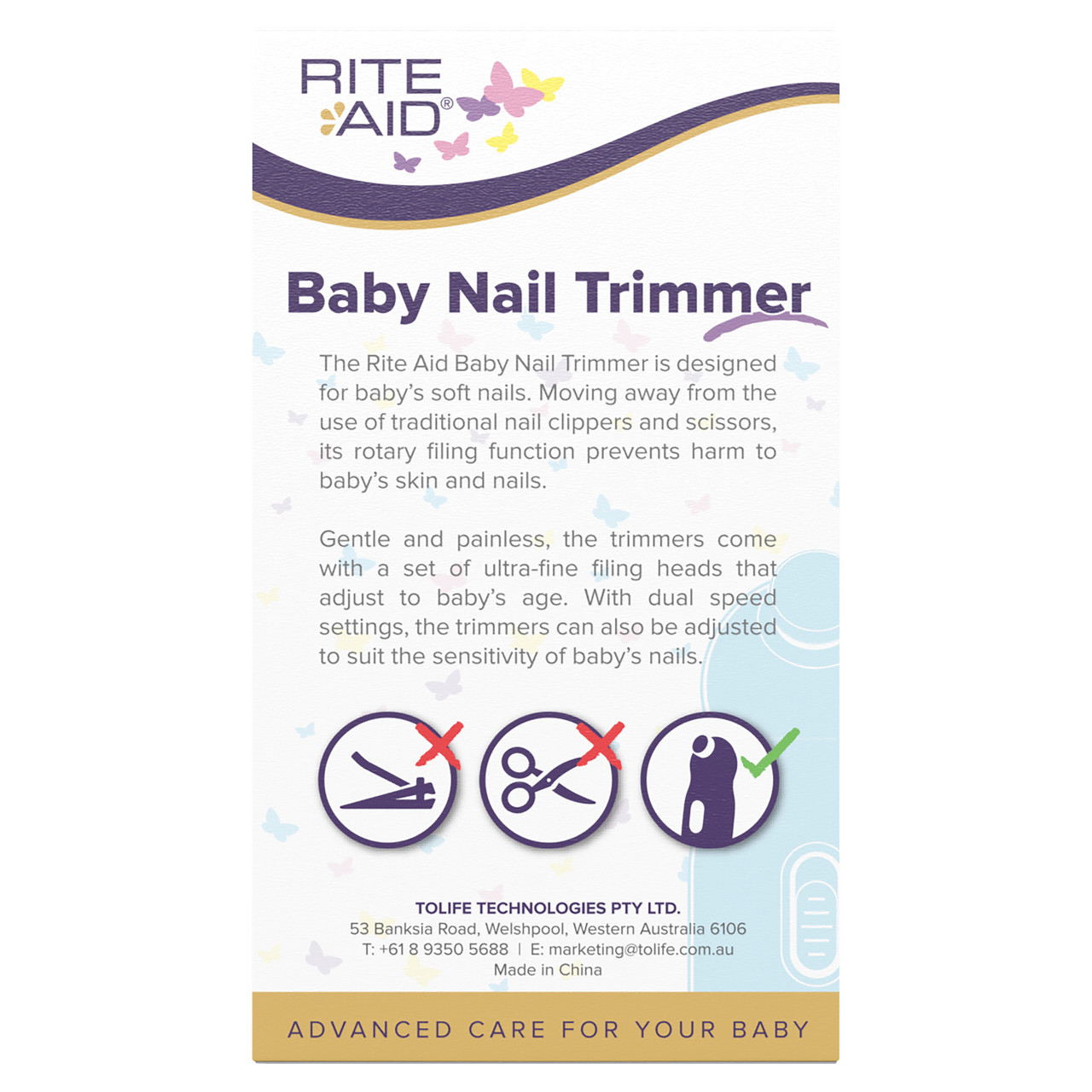 Baby Nail Trimmer New Born – 6 Grinding Heads, Baby Nail – TAZindia