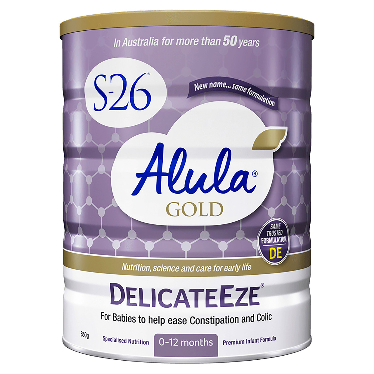 S-26 Alula Gold DelicateEze 0-12 Months 850g - Main Image