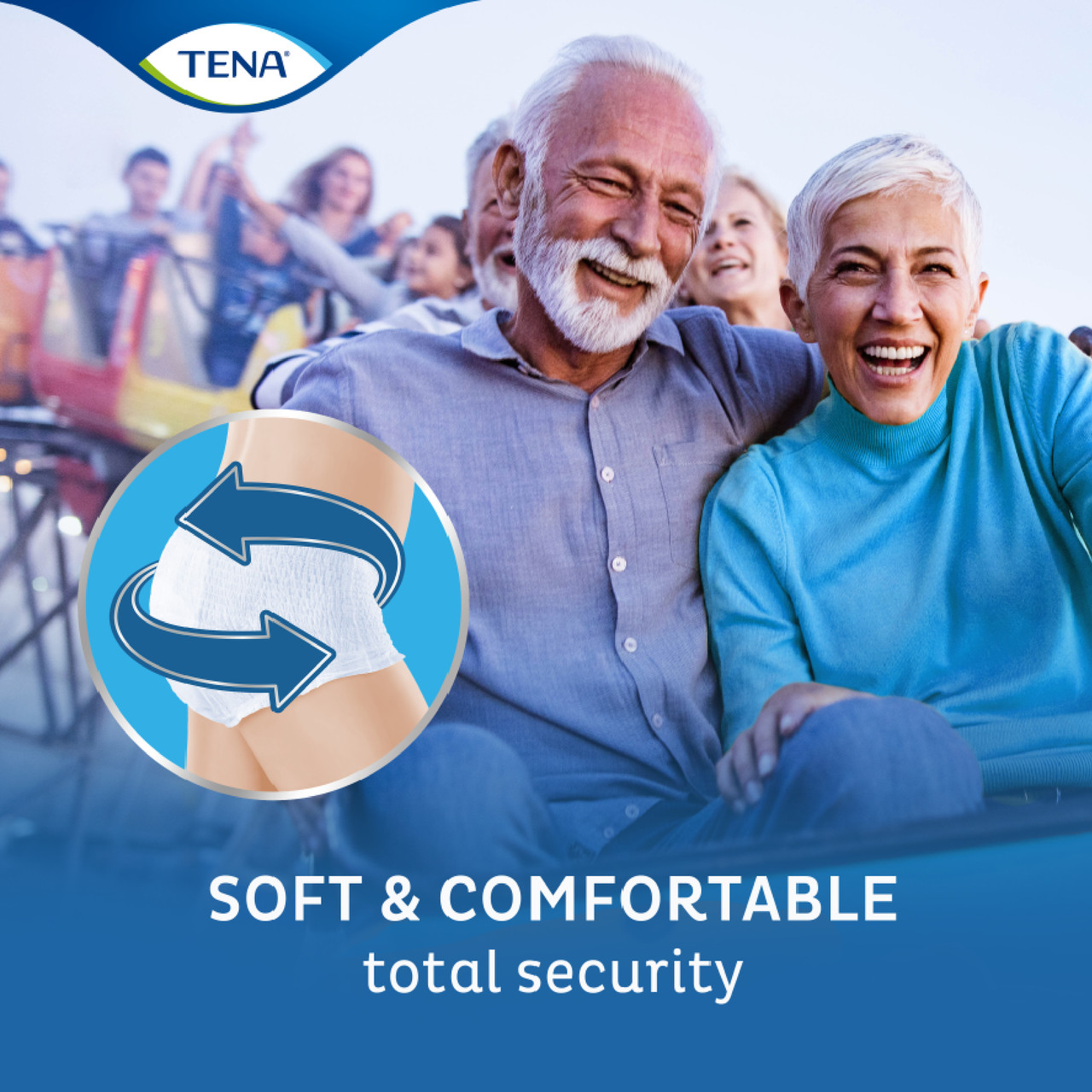 TENA Proskin Pants Super - Extra Large - Pack of 12 Incontinence Pants