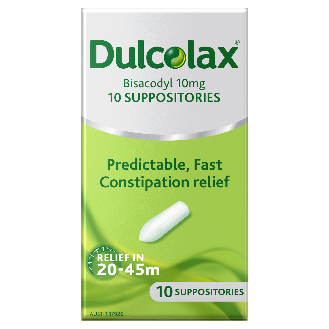  Bisacodyl Supppositories 10 Mg (Generic Dulcolax) - 50