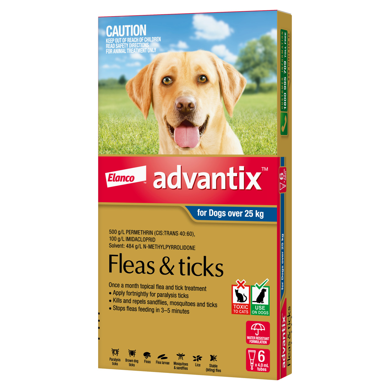 Advantix Dogs Extra Large 25kg+ Pack - Main Image