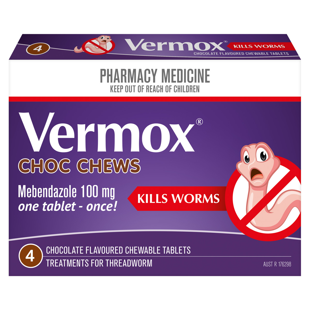 Co dělá Vermox?