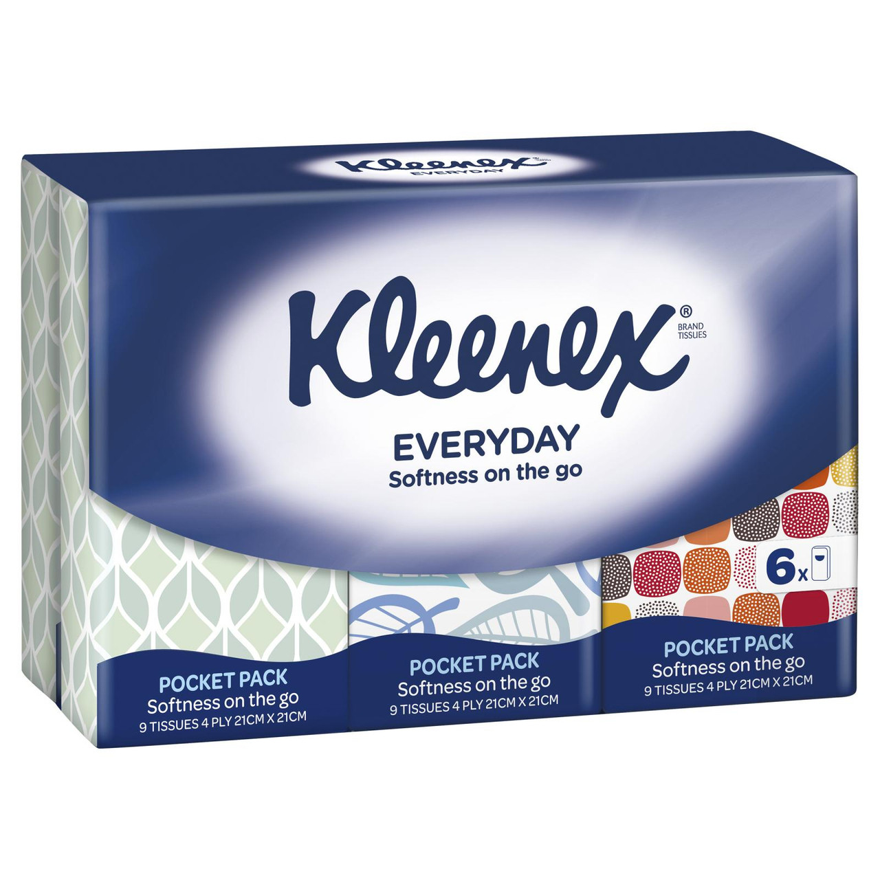 Kleenex Facial Tissues, On-The-Go Packs