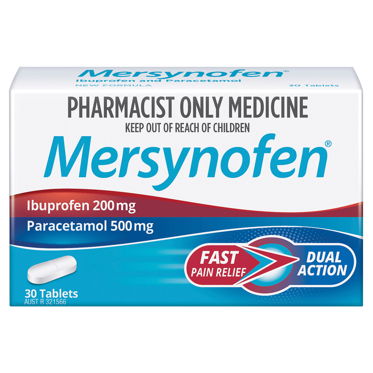 Mersynofen 30 Tablets
