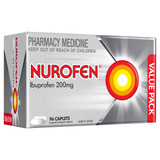 Nurofen Core Caplets 200mg 96 Pack Nurofen Core Caplets 200mg 96 Pack