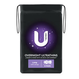 U by Kotex Ultrathin Overnight Pads Long with Wings 8 Pack U by Kotex Ultrathin Overnight Pads Long with Wings 8 Pack