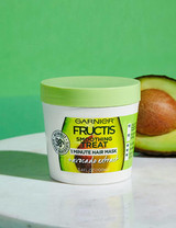 Garnier Fructis Smoothing Treat + Avocado Extract 1 Minute Hair Mask 100ml