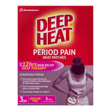 Deep Heat Period Pain Heat Patches 3pk