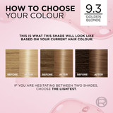 L'Oréal Paris Excellence Crème Permanent Hair Colour - 9.3 Light Golden Blonde