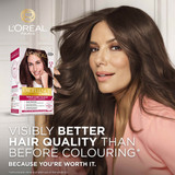 L'Oréal Paris Excellence Crème Permanent Hair Colour - 4.15 Dark Frosted Brown