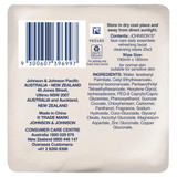 Johnson's Daily Essentials Facial Cleansing Wipes Normal Skin 3 x 25 Pack