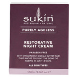 SUKIN PURELY AGELESS RESTORATIVE NIGHT CREAM 120ML SUKIN PURELY AGELESS RESTORATIVE NIGHT CREAM 120ML