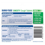 DURO-TUSS Chesty Cough Tablets Forte 60 Tablets