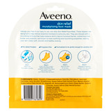 Aveeno Skin Relief Essential Moisturising Shea Butter Fragrance Free Foot Mask Restore & Nourish Extra Dry Skin 1 Pack