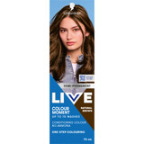 Schwarzkopf Live Colour Brown Hair Dye Natural Brown Semi Permanent 75mL
