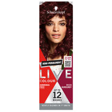 Schwarzkopf Live Colour Purple Hair Dye Rich Burgundy Semi Permanent 75mL