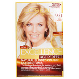 L'Oréal Paris Excellence Age Perfect Permanent Hair Colour, 9.31 Light Sand Blonde