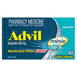 Advil Minis Liquid Capsules 40s