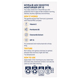 NIVEA MEN Sensitive Face Moisturiser SPF15 75ml