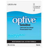 Optive® Sensitive Lubricant Eye Drops 30 x 0.4 mL Optive® Sensitive Lubricant Eye Drops 30 x 0.4 mL