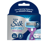 Schick Silk Hydro Razor Refills Moisture Care* 4pk
