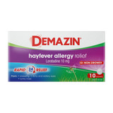 Demazin Hayfever Allergy Relief 10 Tablets
