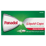 Panadol Liquid Caps 20s - AU Only