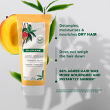 Klorane Nourishing Conditioner with Mango 200ml - Dry Hair