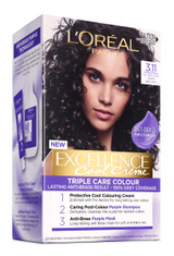 L'Oréal Paris Excellence Cool Crème Hair Colour with Pro-Keratin 3.11 Ultra Ash Dark Brown