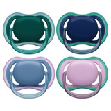 Philips Avent Ultra Air Soother, 6-18 months Plain Mixed 2-pack SCF085/38 Philips Avent Ultra Air Soother, 6-18 months Plain Mixed 2-pack SCF085/38