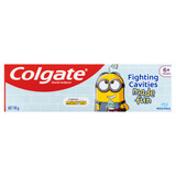 Colgate Kids Minions Toothpaste, 90g, For children 6+ Years, Mild Mint Gel, Sugar Free Colgate Kids Minions Toothpaste, 90g, For children 6+ Years, Mild Mint Gel, Sugar Free