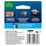 Gillette ProGlide FlexBall Razor Blades Refills, 4 Count, Men's Shave Care