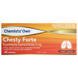 Chemists' Own Chesty Forte 8mg Tablets 50