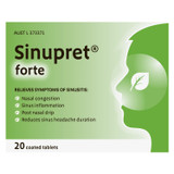 Sinupret forte Coated Tablets 20's Sinupret forte Coated Tablets 20's
