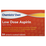 Chemists' Own Low Dose Aspirin Tablets 84 Chemists' Own Low Dose Aspirin Tablets 84