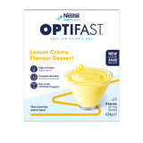 OPTIFAST VLCD Dessert Lemon Crème Flavour 8 Pack 424g OPTIFAST VLCD Dessert Lemon Crème Flavour 8 Pack 424g
