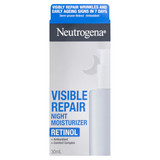 Neutrogena Visible Repair Retinol Night Moisturizer Cream 30ml – Anti-Ageing Face Moisturiser for Wrinkles & Fine Lines
