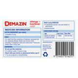 Demazin Allergy + Hayfever Relief 80 Tablets