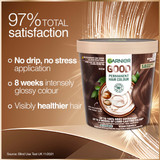 Garnier GOOD Permanent Hair Colour 5.0 Coffee Roast Brown Ammonia-Free Natural Formula