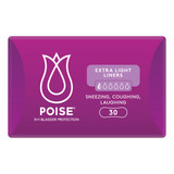 Poise Liners For Bladder Leaks Extra Light 30 Pack Poise Liners For Bladder Leaks Extra Light 30 Pack