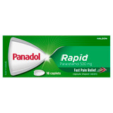 Panadol Rapid Caplets 16 Pack