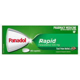 Panadol Rapid Caplets 40 Pack Panadol Rapid Caplets 40 Pack